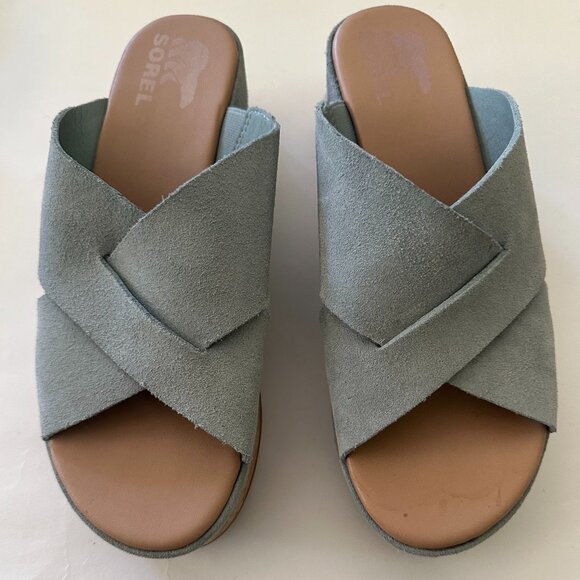Sorel Cameron Platform Sandals NWOT - Picture 4 of 5